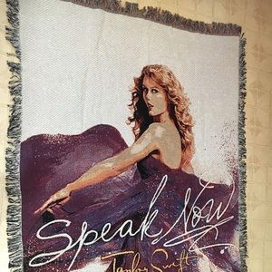Taylor Swift Speak Now blanket